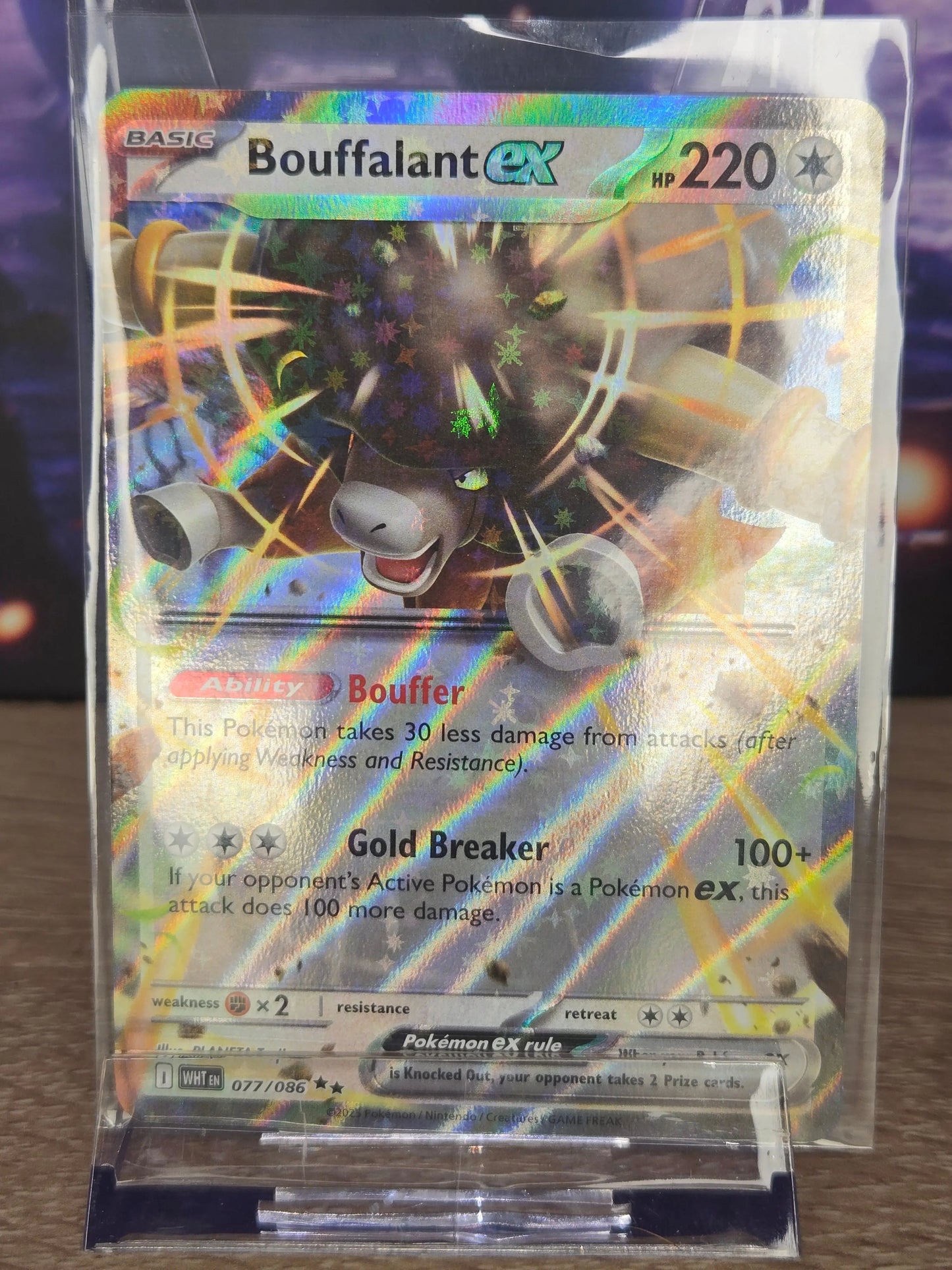 Pokémon Bouffalant EX 077/096 – Stan Near Mint (NM) TCG Quest