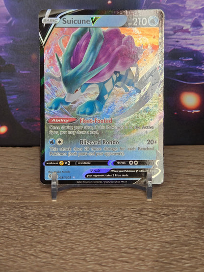 Pokémon Suicune V 031/020 – English Sword & Shield: Crown Zenith – Stan Near Mint (NM) TCG Quest