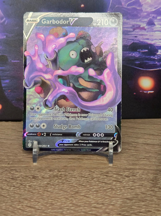 Pokémon Garbodor 100/203 – English Sword & Shield: Evolving Skies – Stan Near Mint (NM) TCG Quest