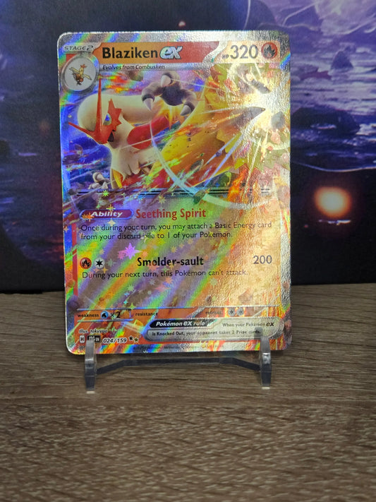 Blaziken EX 024/167 – English Scarlet & Violet: Journey Together – Stan Near Mint (NM) TCG Quest