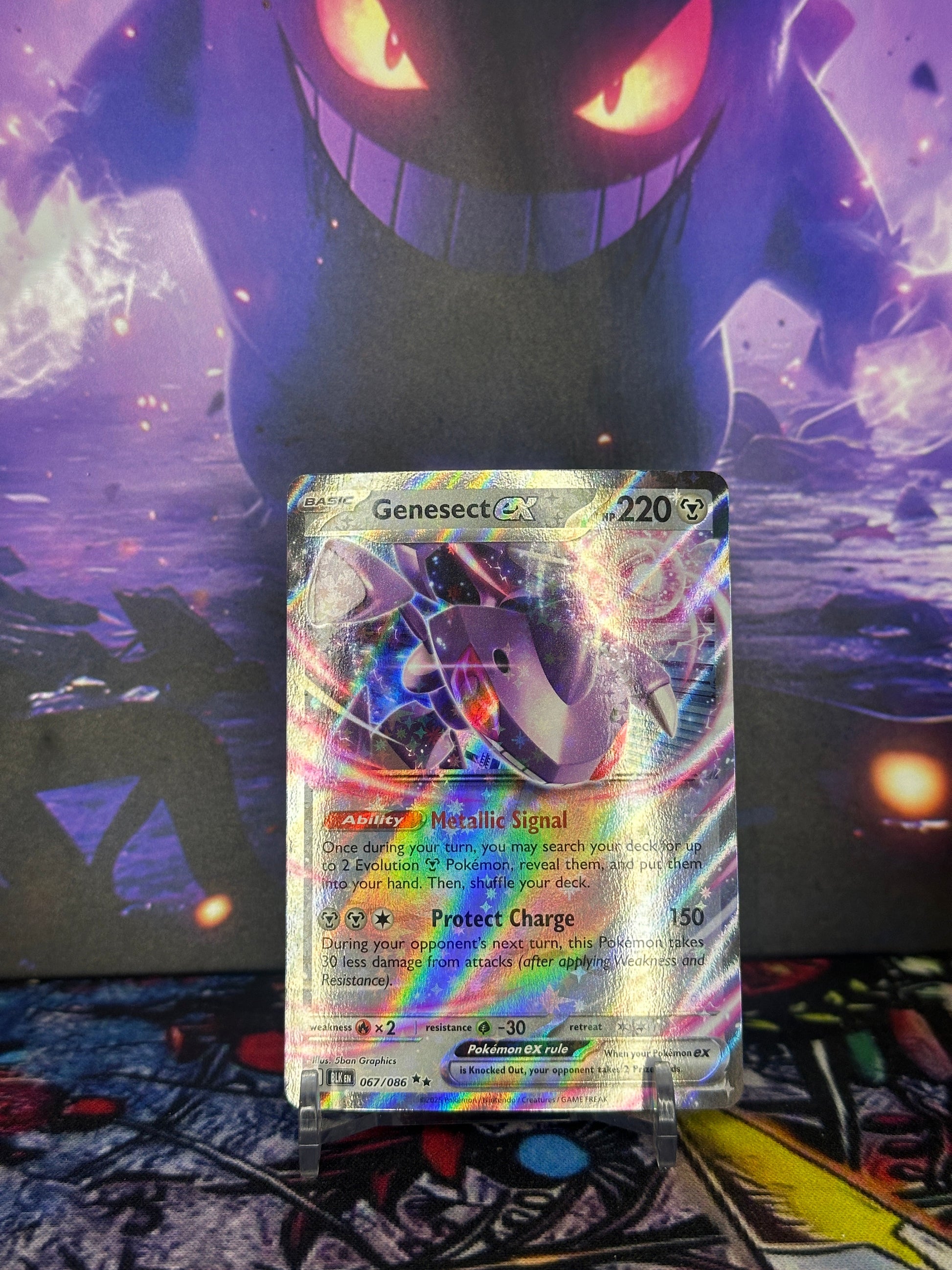 Genesect ex 067/086 – BLK – Stan Near Mint (NM) TCG Quest