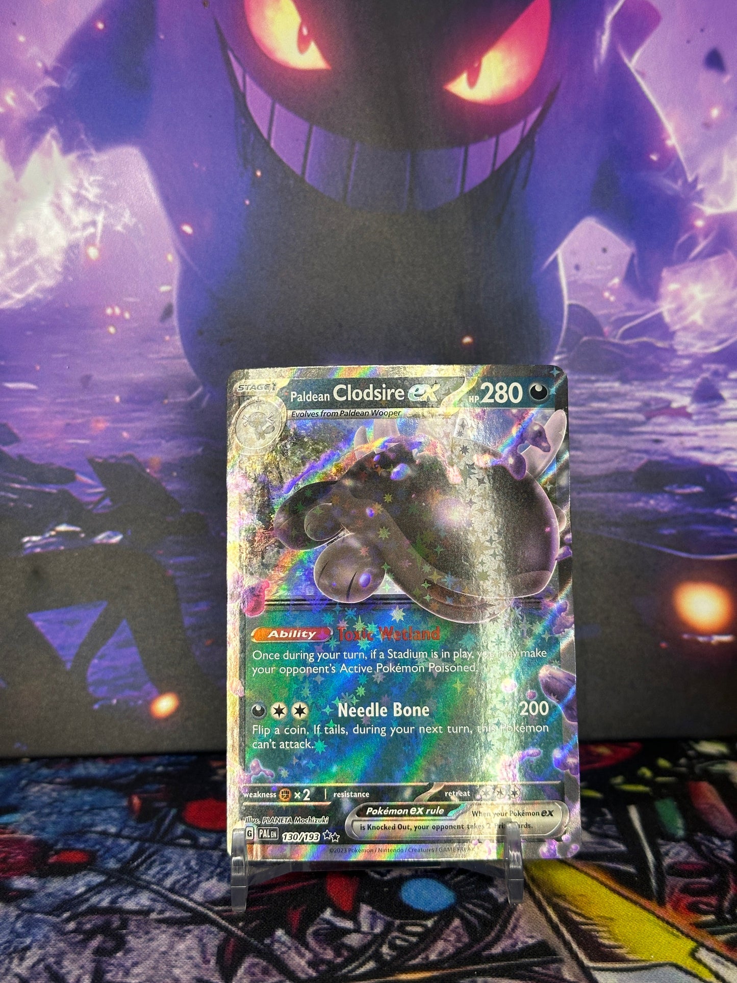Clodsire ex 130/193 – PAL – Stan Near Mint (NM) TCG Quest
