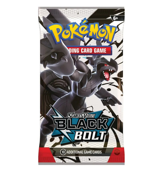 Pokémon Booster Black Bolt – saszetka z kartami