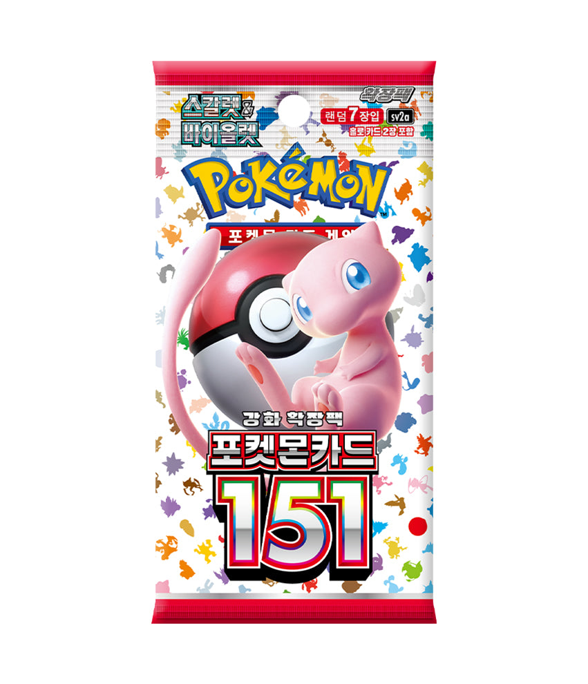 Pokémon TCG: 151 SV2a KR – Booster