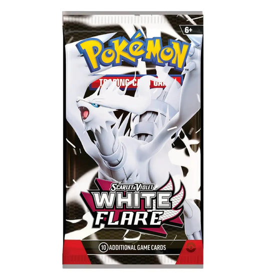 Pokémon Booster White Flare – saszetka z oryginalnymi kartami