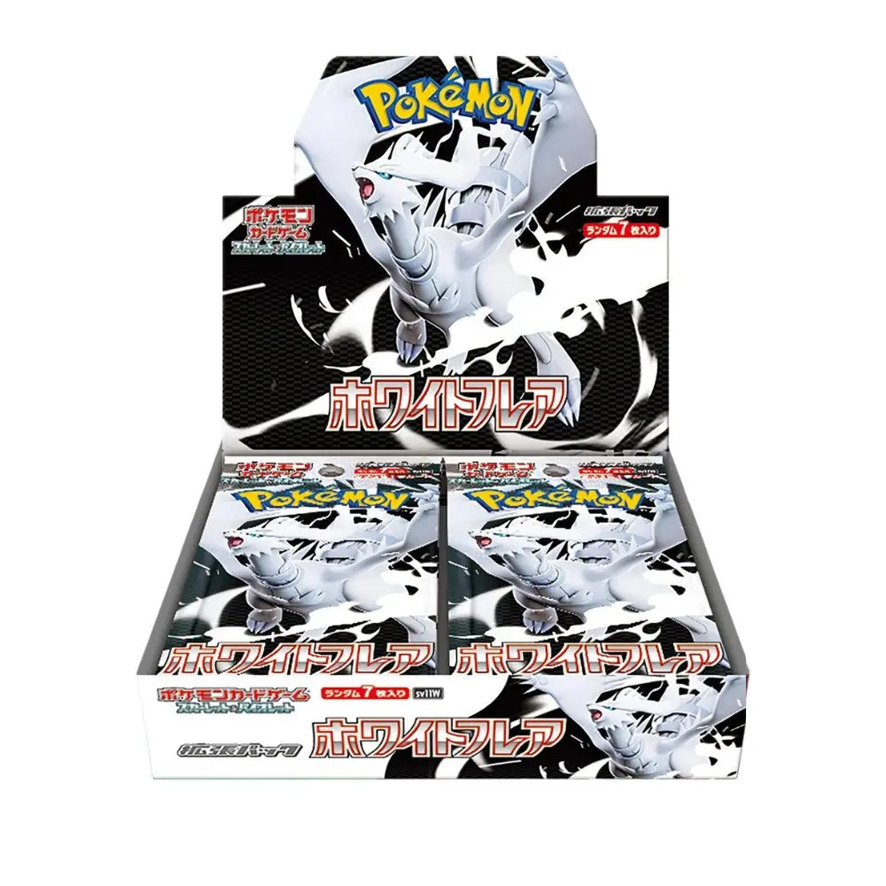 Booster Box Pokémon White Flare JP – pełny display