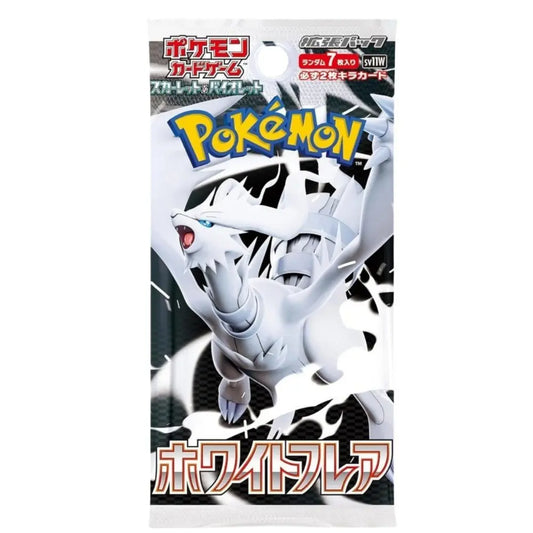 Pokémon Booster White Flare JP – saszetka z kartami